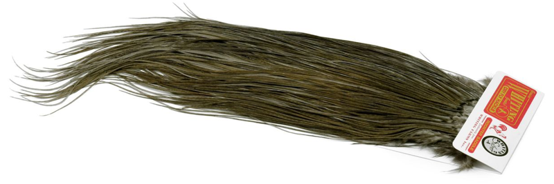 Silver_Midge Saddle White dyed Dark Dun