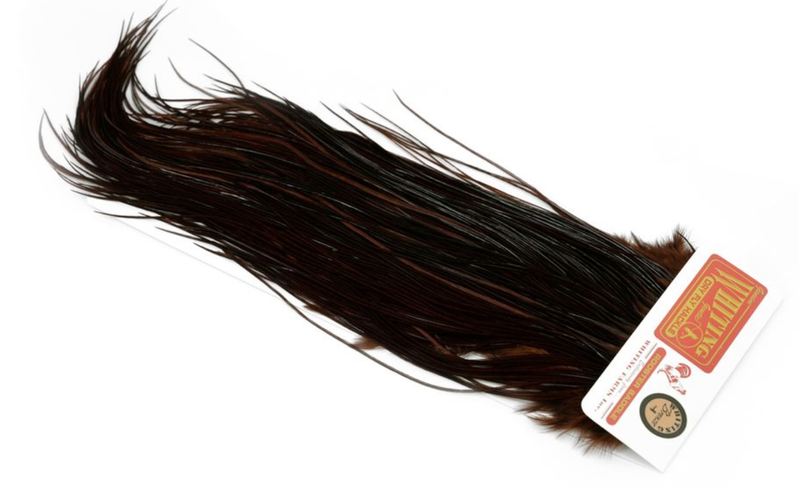 White dyed Coachman Brown